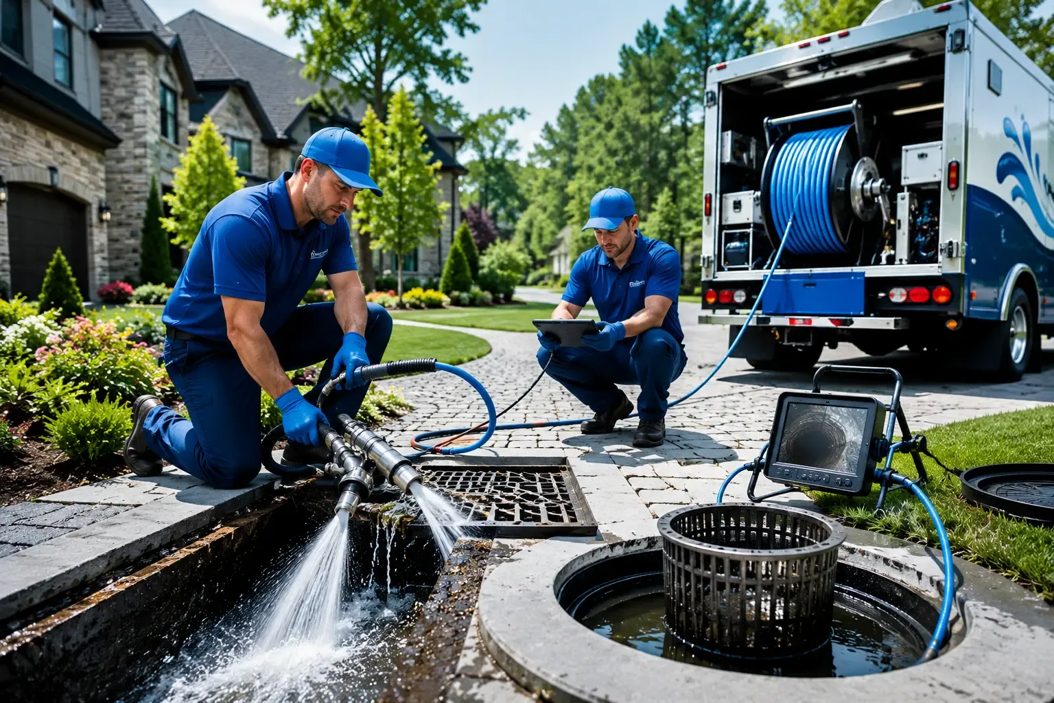 Local outdoor drain cleaning professionals in Colp, IL