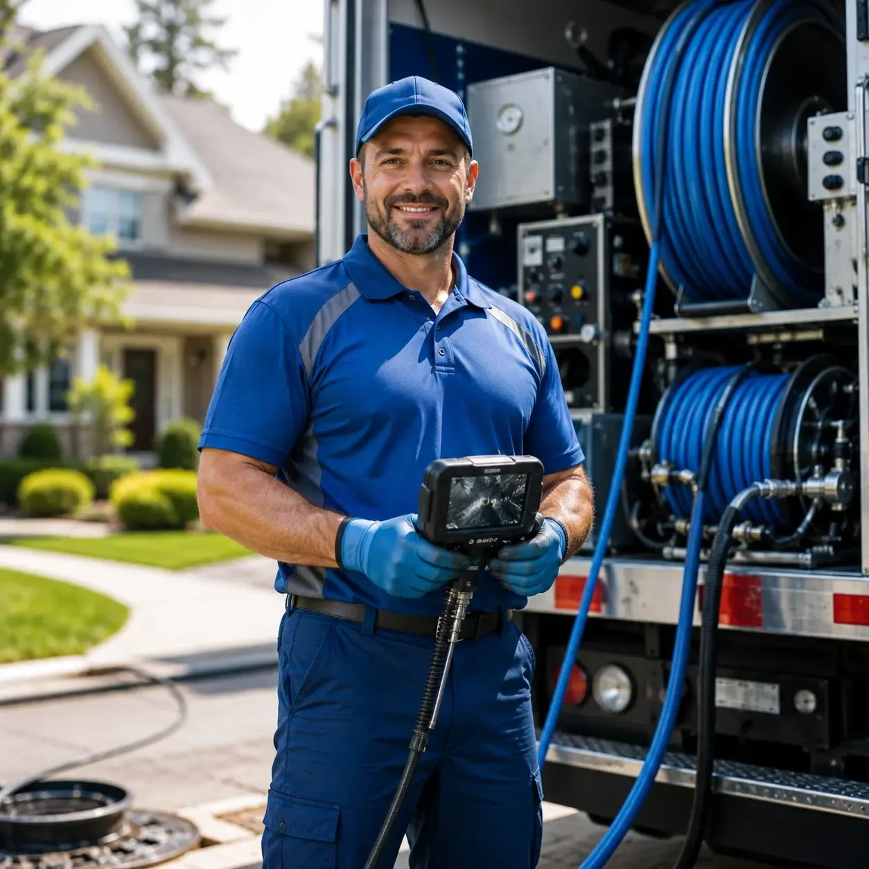 Local outdoor drain cleaning specialists in Colp, IL